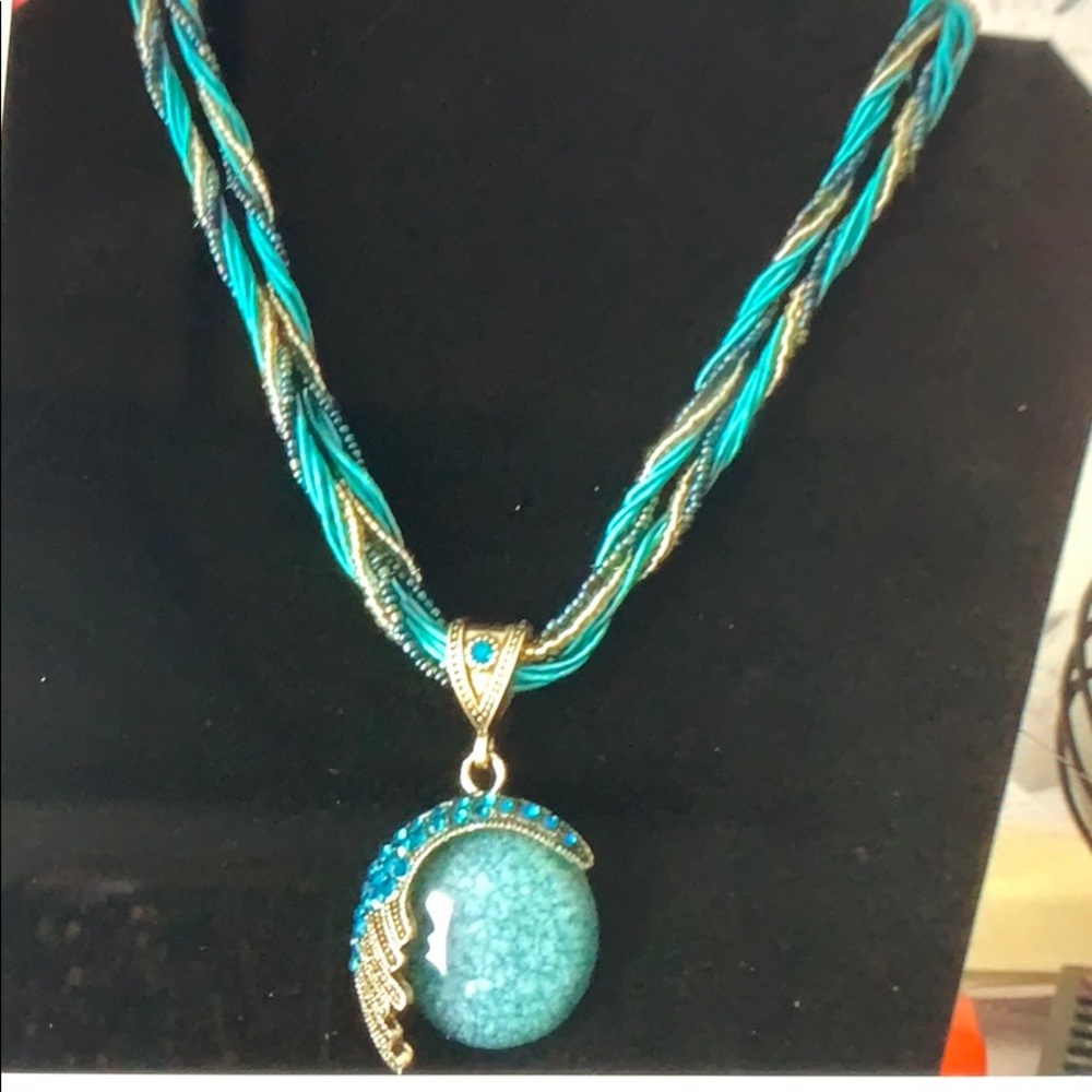 Vintage Hourglass Necklace